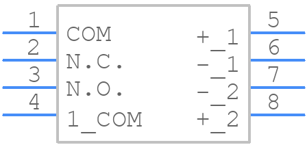 5511M412 - E-Switch - PCB symbol
