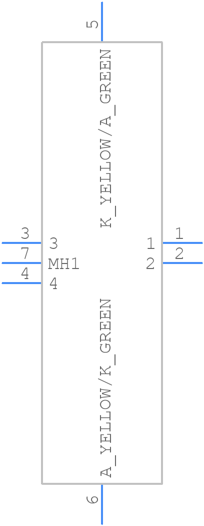 TL1220R1BBBYG-POWER - E-Switch - PCB symbol