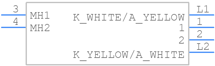 TL3275AF160YWR - E-Switch - PCB symbol