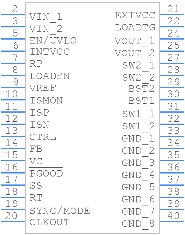 LT8350SAV#PBF - Analog Devices - PCB symbol