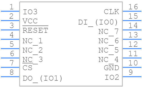 W25M512JVFAM - Winbond - PCB symbol