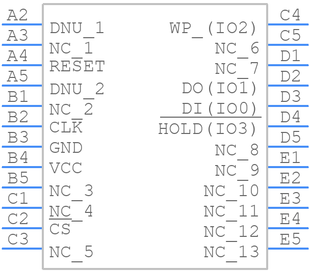 W25Q01NWTBIA - Winbond - PCB symbol