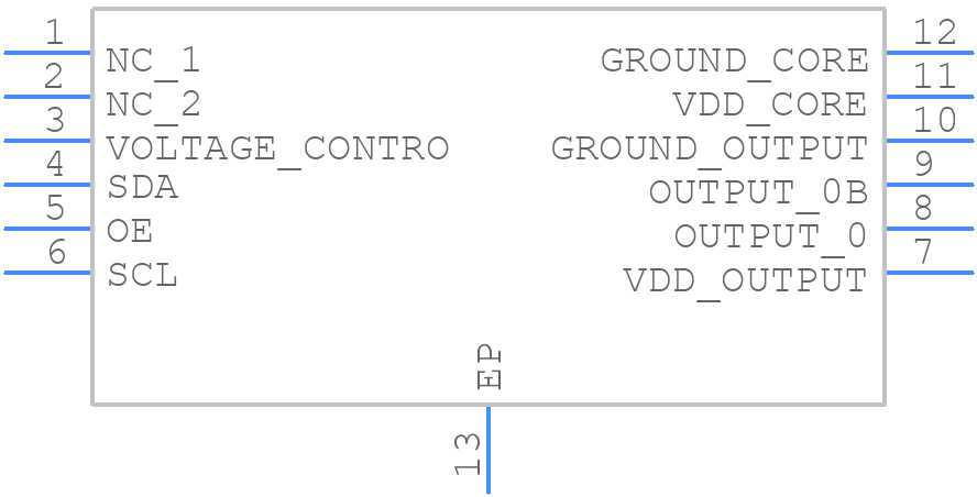 XFP216156.250000I - Renesas Electronics - PCB symbol