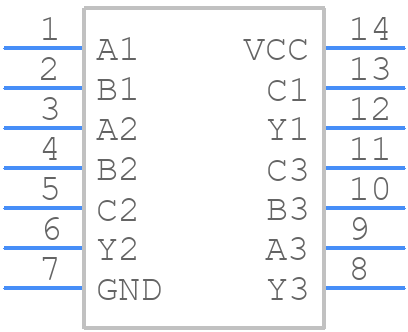 AF54RHC11ELT-R - Apogee Semiconductor - PCB symbol