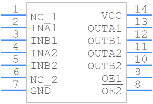 AP54RHC288ELT-R - Apogee Semiconductor - PCB symbol
