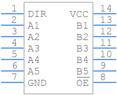 AP54RHC506ENT-R - Apogee Semiconductor - PCB symbol