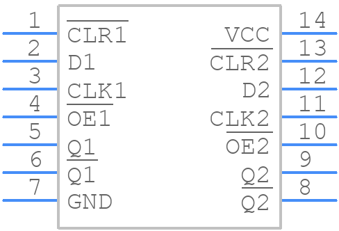 AP54RHC705ALT-R - Apogee Semiconductor - PCB symbol