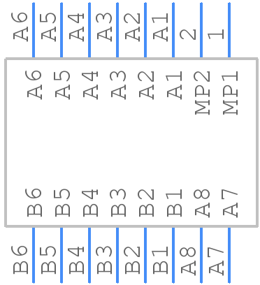 294001-E - TE Connectivity - PCB symbol