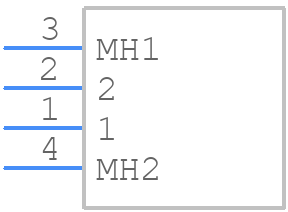 628-2WK2224-2T5 - EDAC - PCB symbol