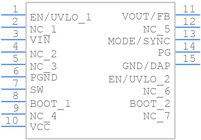 LMR66410MC5RXBRQ1 - Texas Instruments - PCB symbol
