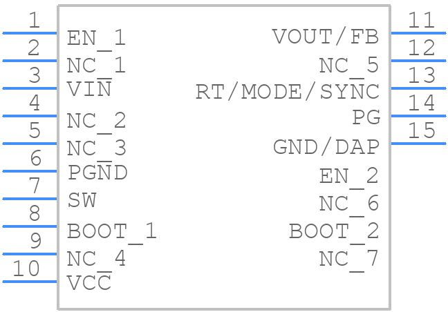 LMR66430MB3RXBR - Texas Instruments - PCB symbol