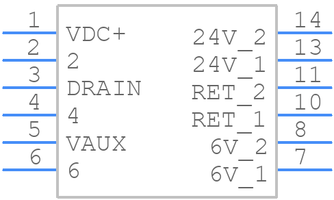 RLTI 1275 - RENCO - PCB symbol