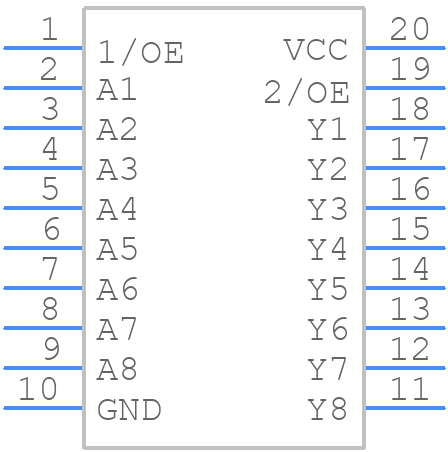 NCA8541 - Novosense - PCB symbol