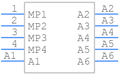 254710-E - TE Connectivity - PCB symbol
