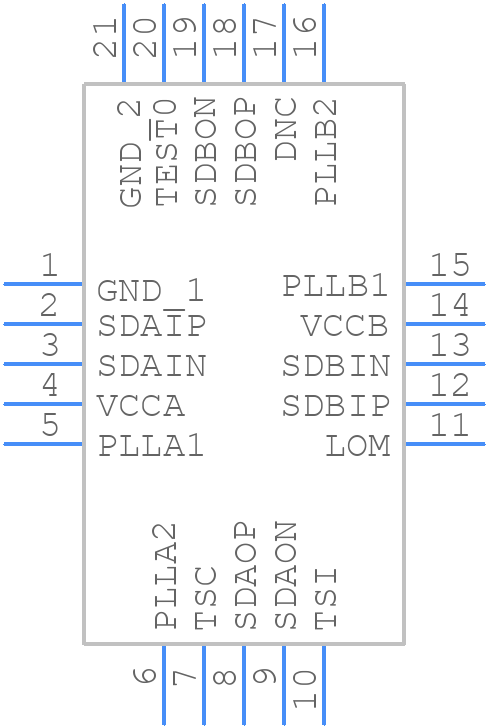 EQCO5X31C0-I/6NX - Microchip - PCB symbol