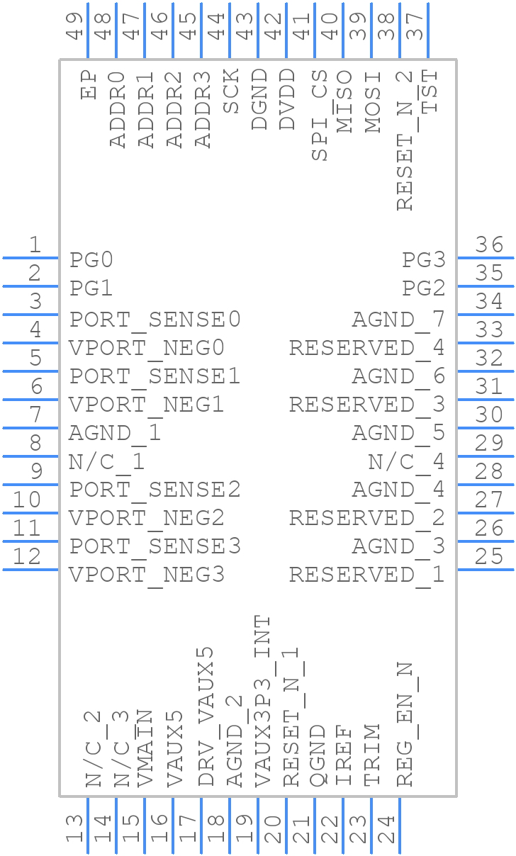 PD69108ILQ-TR - Microchip - PCB symbol
