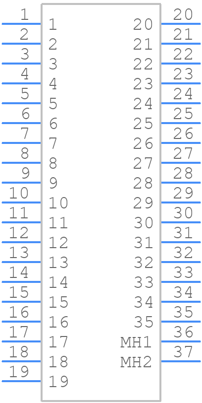 RM342-035-211-8800 - Molex - PCB symbol