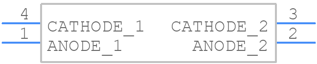1SS402 - Toshiba - PCB symbol