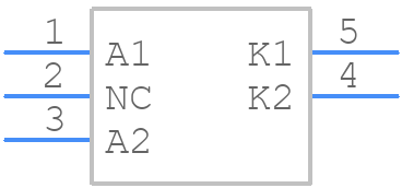CVJ10F30 - Toshiba - PCB symbol