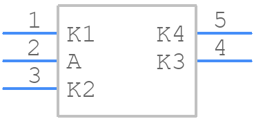 DF5A6.2F - Toshiba - PCB symbol
