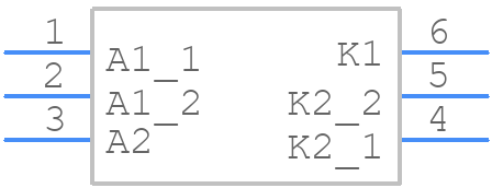 HN1D02F - Toshiba - PCB symbol