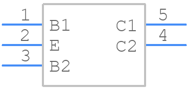 RN1709JE - Toshiba - PCB symbol