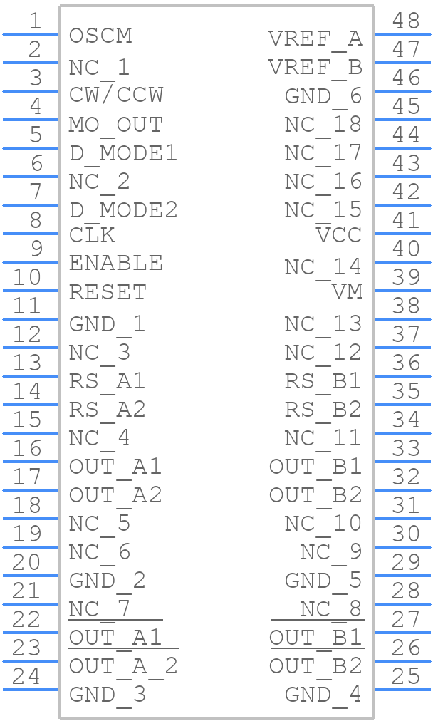TB62214AFNG - Toshiba - PCB symbol