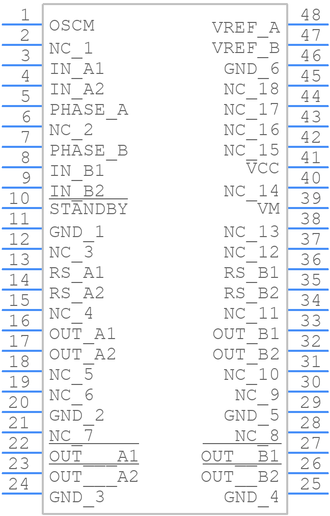 TB62218AFNG - Toshiba - PCB symbol