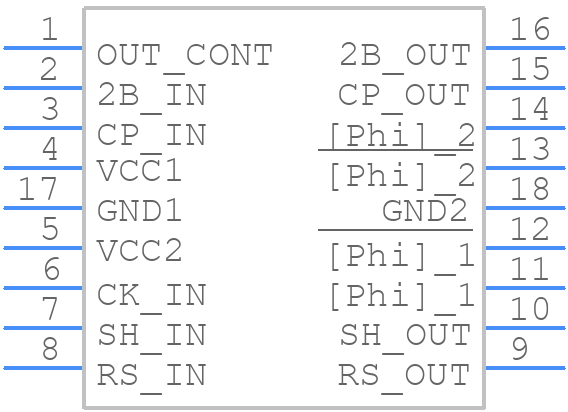 TB62802AFG - Toshiba - PCB symbol