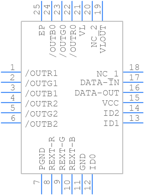TB62D786FTG - Toshiba - PCB symbol