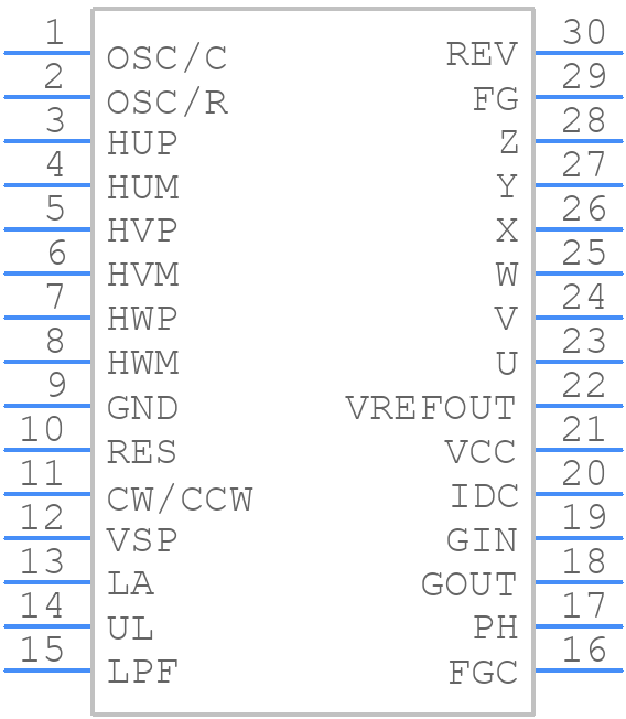 TB6584AFNG - Toshiba - PCB symbol