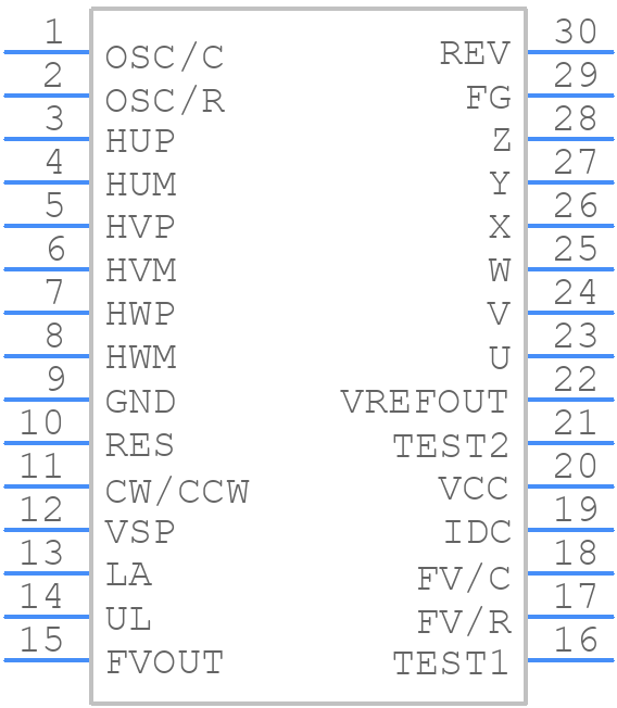 TB6631FNG - Toshiba - PCB symbol