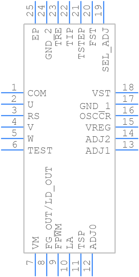 TB67B008FTG - Toshiba - PCB symbol
