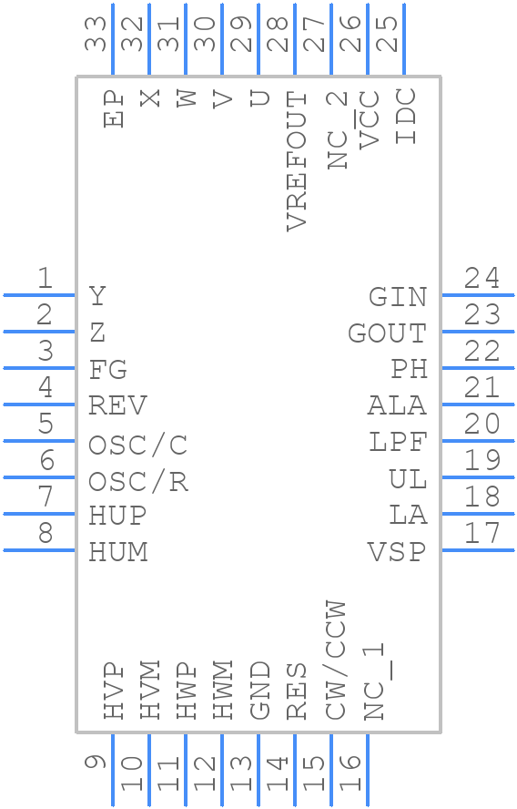 TB67B054FTG - Toshiba - PCB symbol