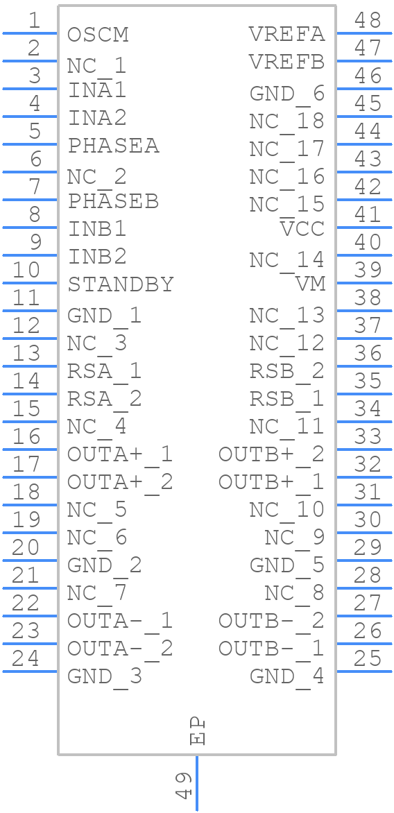 TB67S101AFNG - Toshiba - PCB symbol