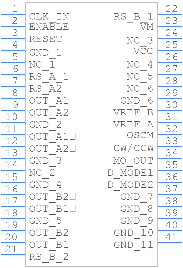 TB67S215FTAG - Toshiba - PCB symbol