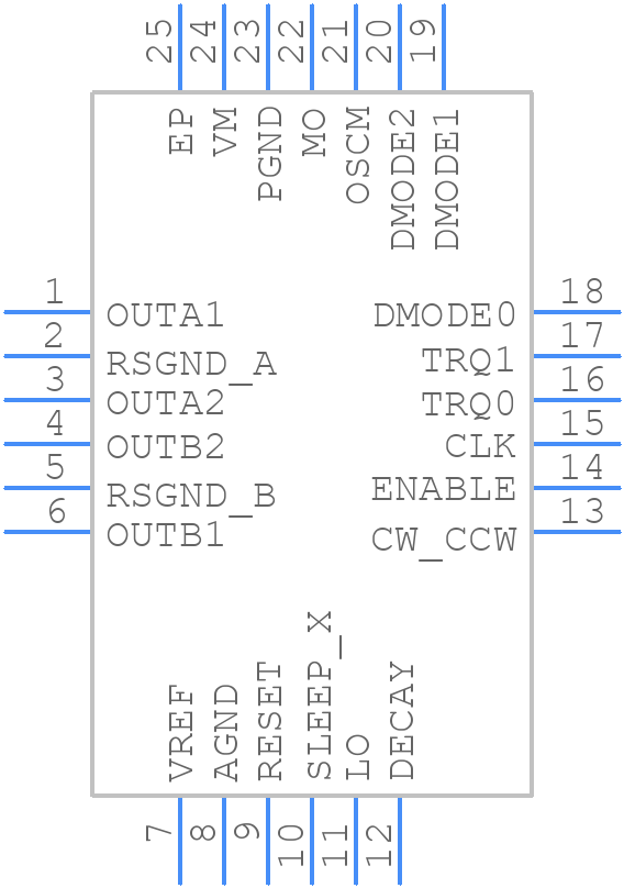 TB67S549FTG - Toshiba - PCB symbol
