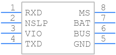 TB9032FNG - Toshiba - PCB symbol