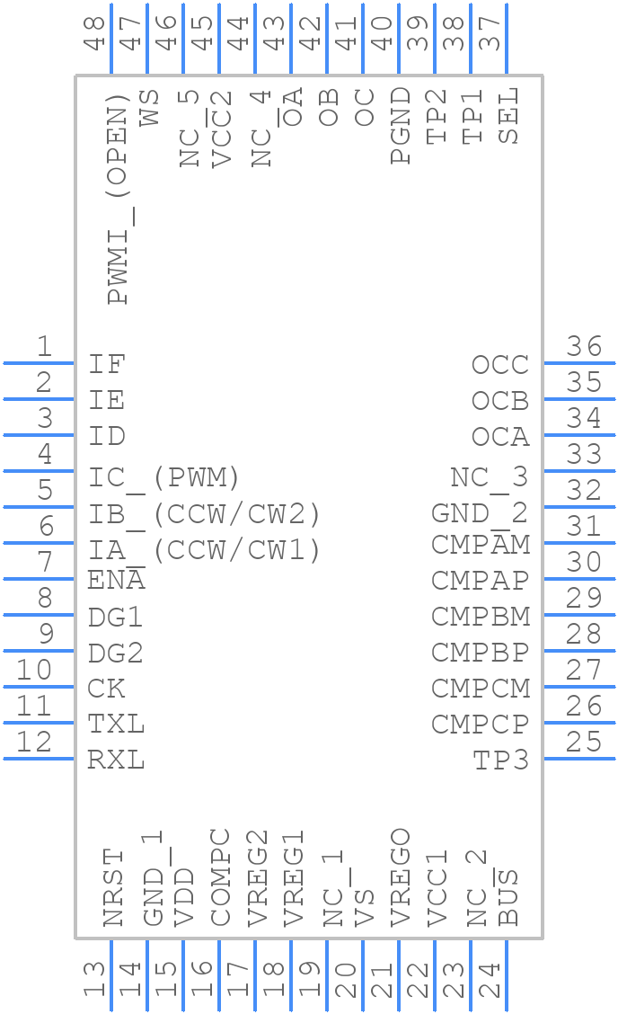 TB9068FG - Toshiba - PCB symbol