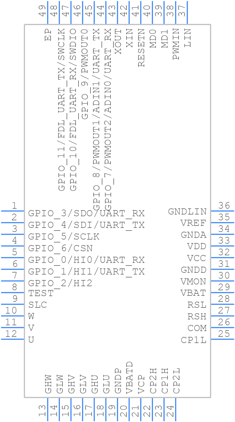 TB9M003FG - Toshiba - PCB symbol