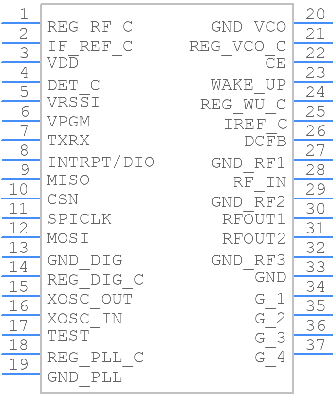 TC32169FTG - Toshiba - PCB symbol