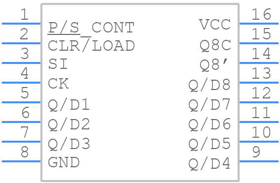 TC74VHC9164FK - Toshiba - PCB symbol