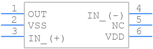 TC75S70L6X - Toshiba - PCB symbol