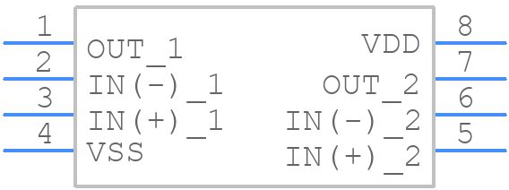 TC75W51FK - Toshiba - PCB symbol