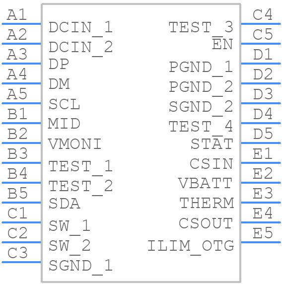 TC7710AWBG - Toshiba - PCB symbol