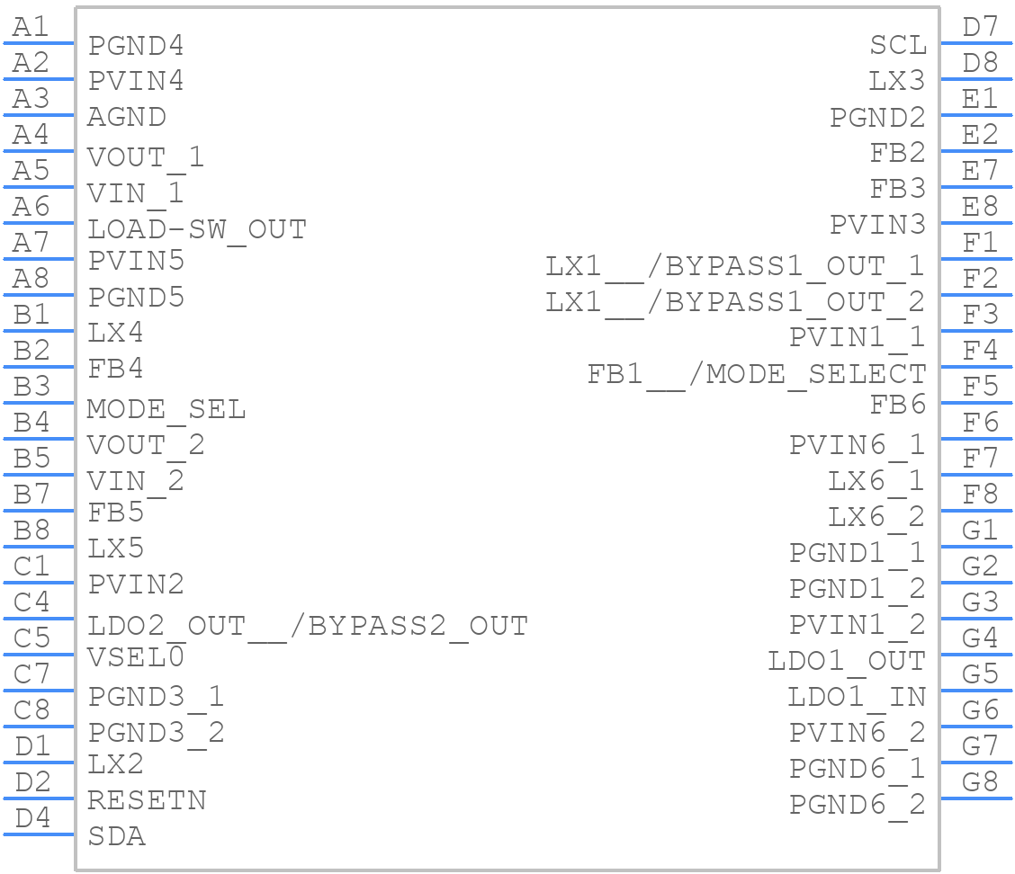 TC7738WBG - Toshiba - PCB symbol