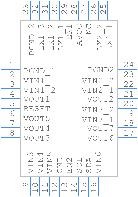 TC7739FTG - Toshiba - PCB symbol