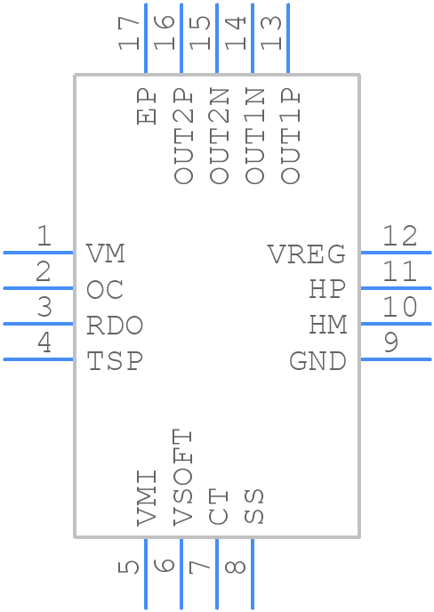 TC78B006AFTG - Toshiba - PCB symbol