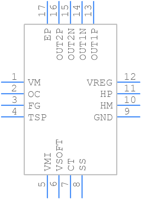 TC78B006FTG - Toshiba - PCB symbol