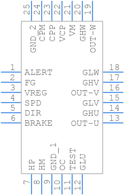 TC78B027FTG - Toshiba - PCB symbol